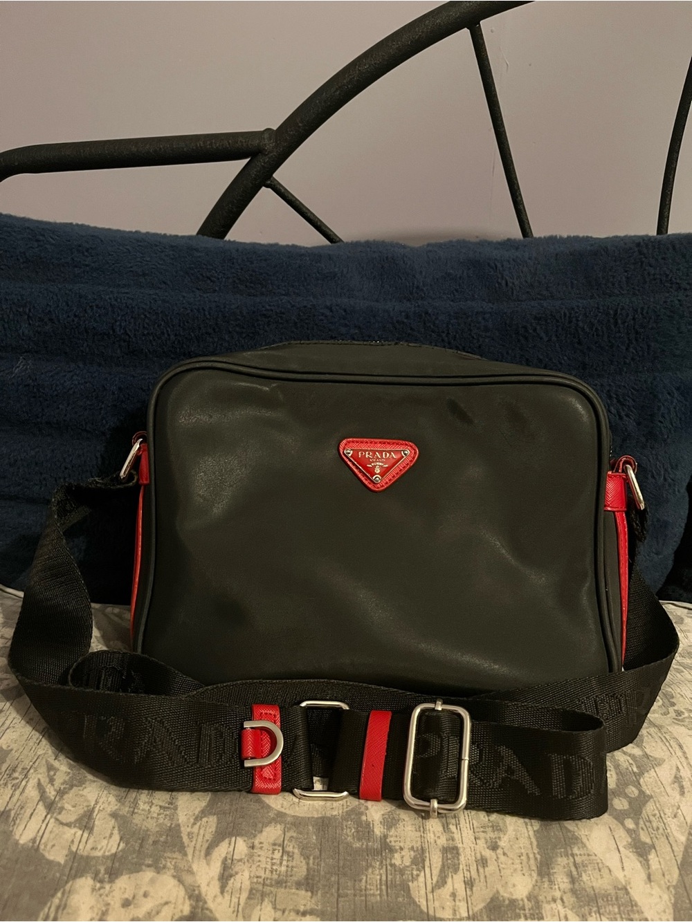 RARE Prada X. Adidas Messenger Bag